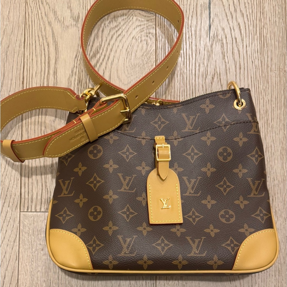 Louis Vuitton Odeon NM PM      LVMonogram Brown Coated Canvas Women's Bag